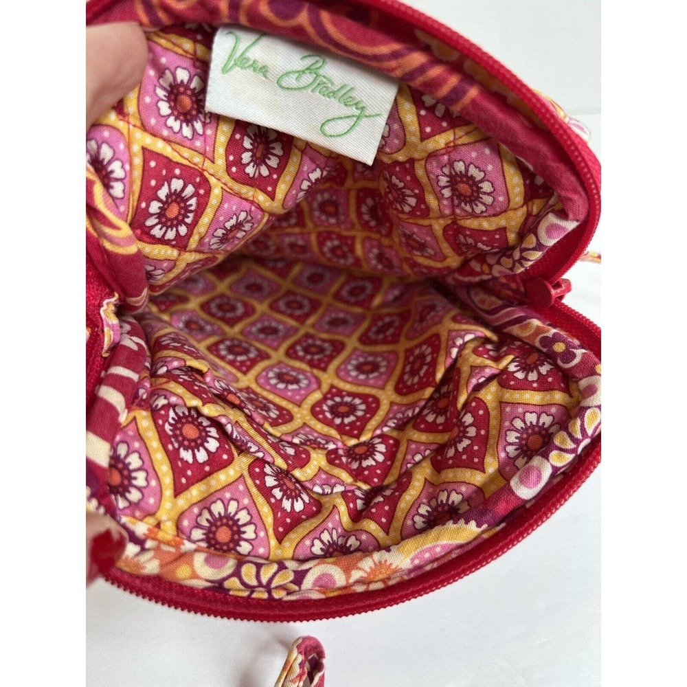 Pink Vera Bradley Hipster Cross Body Raspberry Fizz Retired 2008 - Picture 9 of 10